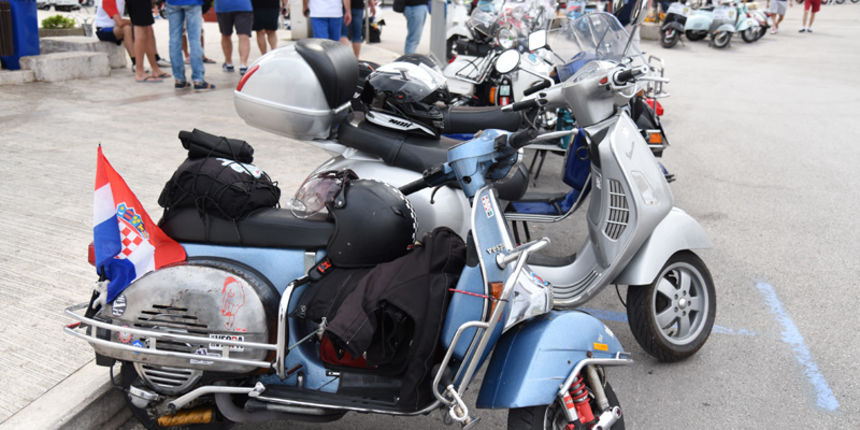 Završen Vespa World Days u Biogradu, foto- V. Pešić