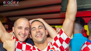 Zadar je gorio: Velika fešta nakon plasmana Vatrenih u finale Svjetskog prvenstva