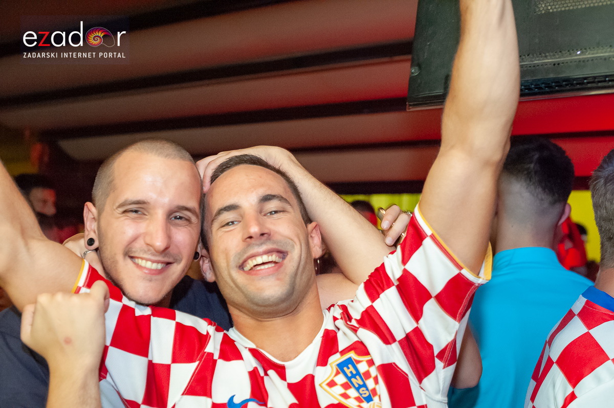 Zadar je gorio: Velika fešta nakon plasmana Vatrenih u finale Svjetskog prvenstva