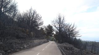 Požar na padinama Biokova Požar na padinama Biokova