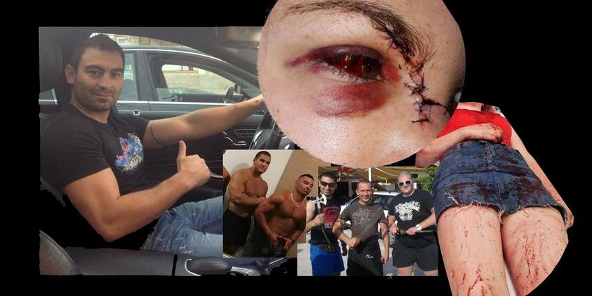 Nasilnik Darko Kovačević (31) i njegova žrtva (18) Nasilnik Darko Kovačević (31) i njegova žrtva (18)