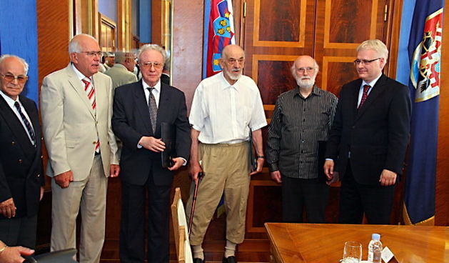 Predsjednik Ivo Josipović u Zadru 8. srpnja, Foto: Angelo Virag