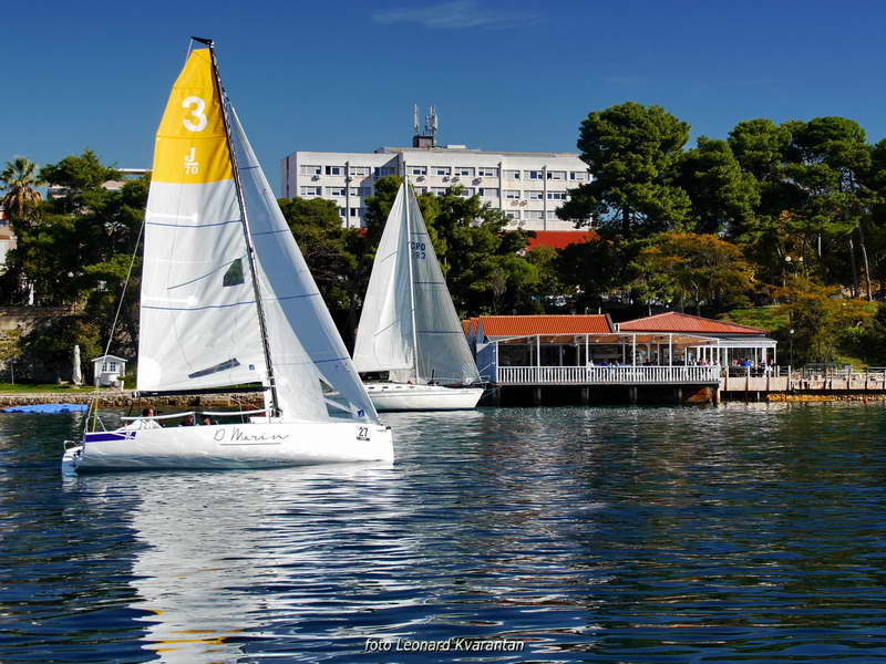 Zadarska Koka 2016. gledana s mora. Foto: Leonard Kvarantan Zadarska Koka 2016. gledana s mora. Foto: Leonard Kvarantan