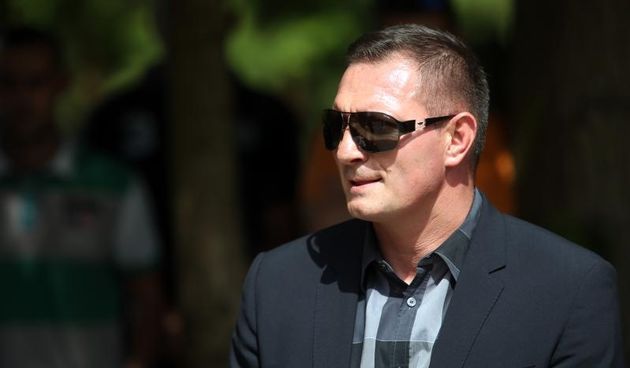 Posljednji ispracaj umirovljenog casnika HVO-a Vinka Zuljevica Klice na gradskom groblju Markovo polje. Josip Klemm. Photo: Petar Glebov/PIXSELL