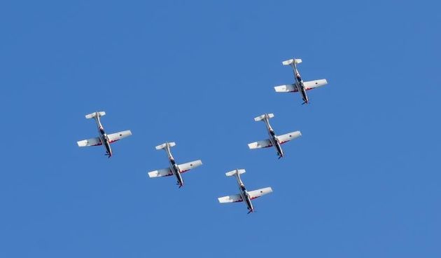 Akro skupina “Krila oluje” u novom sastavu predstavila novi letački program, Foto: Dino Stanin/PIXSELL