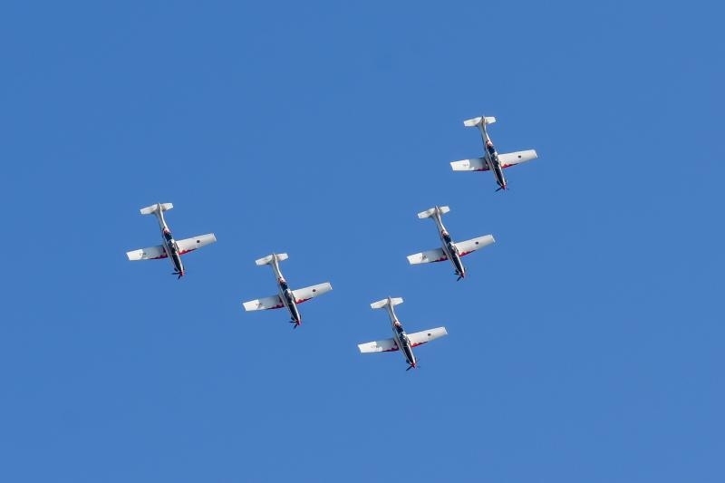 Akro skupina “Krila oluje” u novom sastavu predstavila novi letački program, Foto: Dino Stanin/PIXSELL