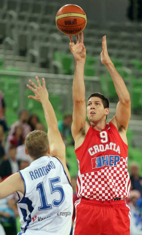 Ljubljana, Arena Stozice – Europsko prvenstvo u kosarci Eurobasket Slovenia 2013.Drugi krug, grupa F. Hrvatska – Finska 88-63. Photo: Igor Kralj/PIXSELL Ljubljana, Arena Stozice – Europsko prvenstvo u kosarci Eurobasket Slovenia 2013.Drugi krug, grupa F. Hrvatska – Finska 88-63. Photo: Igor Kralj/PIXSELL