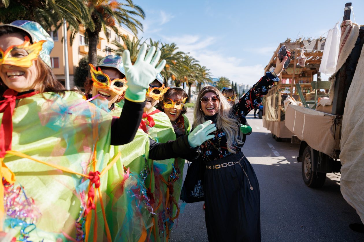 33 Karnevalska povorka Zadar 15.2.2026, Foto Bojan Bogdanić