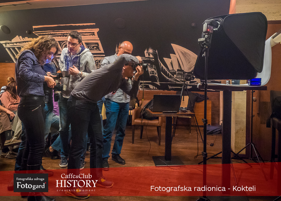 Odličan odaziv na radionici fotografiranja koktela