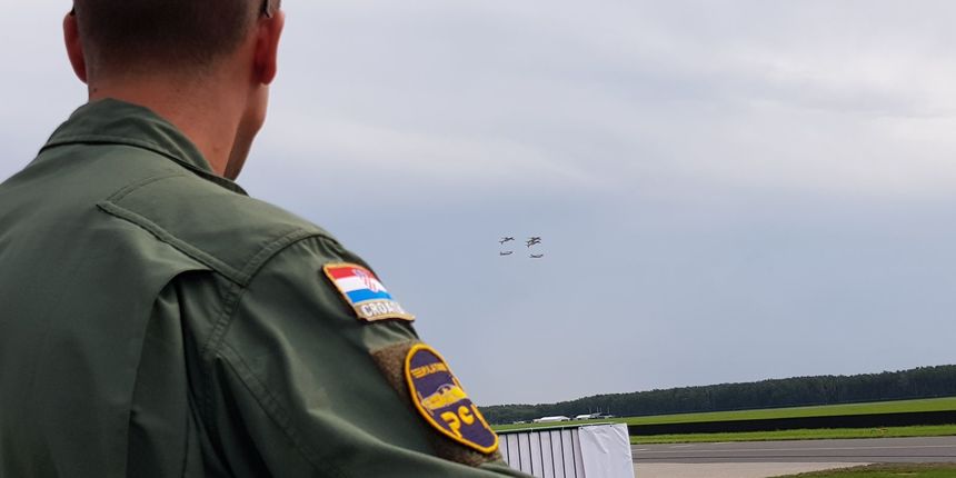 Generalna proba Krila oluje pred nastup na aero-mitingu u Poljskoj