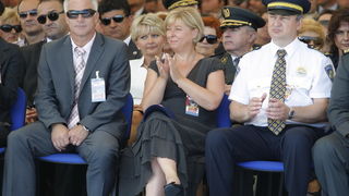 Knin, 050810.
Proslava Dana pobjede i 15. godisnjice akcije Oluja u Kninu.
Na fotografiji: Predsjednica ustavnog suda Jasna Omejec.
Foto: Jakov Prkic / Cropix Knin, 050810.
Proslava Dana pobjede i 15. godisnjice akcije Oluja u Kninu.
Na fotografiji: Predsjednica ustavnog suda Jasna Omejec.
Foto: Jakov Prkic / Cropix