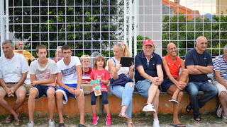 U povodu blagdana Kraljice Mira u Stanovima odigrana utakimica između veterana KK Zadar i Stanova, Foto: Iva Perinčić U povodu blagdana Kraljice Mira u Stanovima odigrana utakimica između veterana KK Zadar i Stanova, Foto: Iva Perinčić