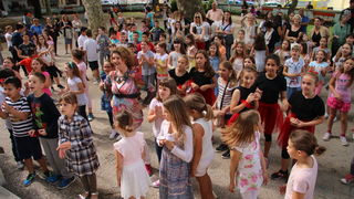 Posljednji dan nastave u OŠ Petra Preradovića u ritmu zumbe Posljednji dan nastave u OŠ Petra Preradovića u ritmu zumbe