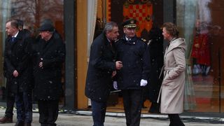 Doček Vučića na Pantovčaku Doček Vučića na Pantovčaku