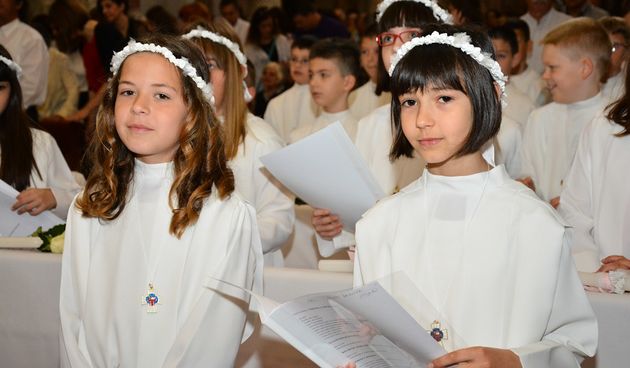 Sakrament Prve pričesti u katedrali sv. Stošije, foto- Iva Perinčić