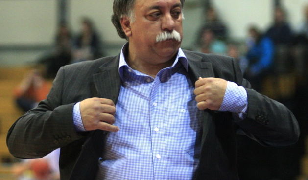 Zagreb, 250311. KC Drazen Petrovic. Kosarkaska utakmica, 2.kolo Liga za prvaka Cibona – Zadar. Na slici: Trener Zadra Josip Grdovic. Foto: Nenad Dugi / Cropix