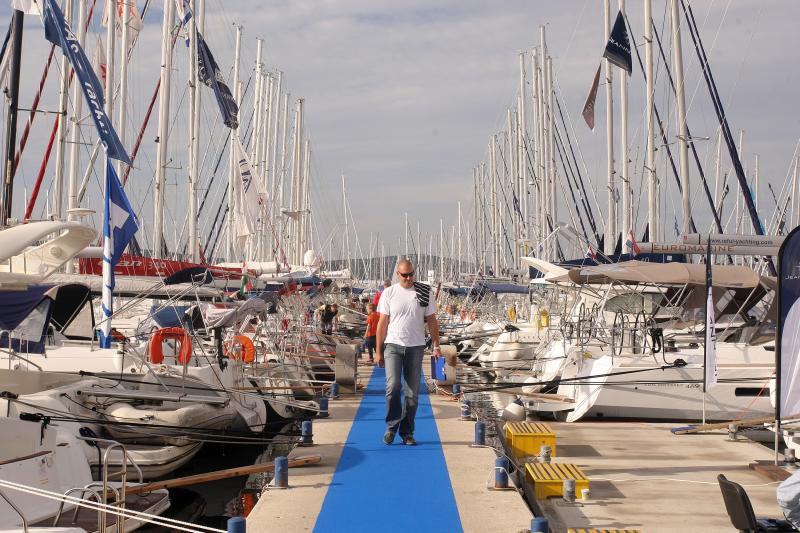 24.10.2013., Biograd – U Biogradu je jutros otvoren Biograd boat show. Na najvecem sajmu ovog tipa u Hrvatskoj preko 250 izlagaca sudjeluje s raznim novitetima iz podrucja nautike. Photo: Dino Stanin/PIXSELL