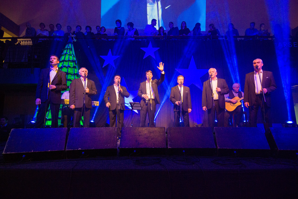 Božićni koncert Tomislava Bralića i klape Intrade u zadarskom klubu Arsenal 25. prosinca 2016.