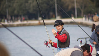 Kup sv. Krševana – Natjecanje u ribolovu s rive (foto:Saša Čuka) Kup sv. Krševana – Natjecanje u ribolovu s rive (foto:Saša Čuka)