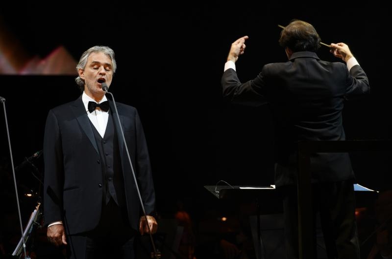 Zagreb – U multiifunkcionalnoj dvorani Arene talijanskoi tenor Andrea Bocelli odrzao je koncert. Photo: Davor Visnjic/PIXSELL Zagreb – U multiifunkcionalnoj dvorani Arene talijanskoi tenor Andrea Bocelli odrzao je koncert. Photo: Davor Visnjic/PIXSELL