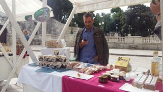 Sajam smokava na Trgu Petra Zoranića Sajam smokava na Trgu Petra Zoranića