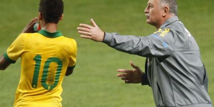 Luiz Felipe Scolari i Neymar, foto: cbf.com.br Luiz Felipe Scolari i Neymar, foto: cbf.com.br