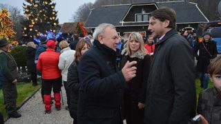 Božićna priča obitelji Salaj s rekordnih 1,88 milijuna lampica. Foto: Damir Špehar/PIXSELL