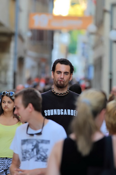 Skitnja gradom 22. srpnja 2013.  Foto: Roberto Lerga