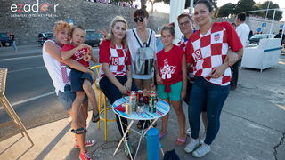 Veličanstven doček četvorice zadarskih Vatrenih Veličanstven doček četvorice zadarskih Vatrenih