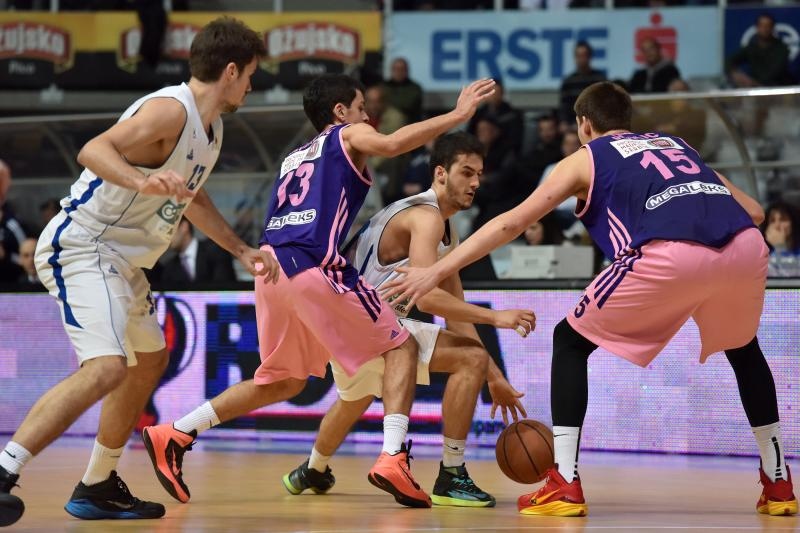19. kolo ABA lige, KK Zadar – KK Mega Leks 74-73. Photo: Dino Stanin/PIXSELL 19. kolo ABA lige, KK Zadar – KK Mega Leks 74-73. Photo: Dino Stanin/PIXSELL