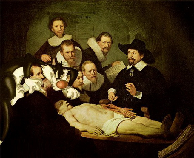 Crtani junaci u umjetnosti Crtani junaci u umjetnosti