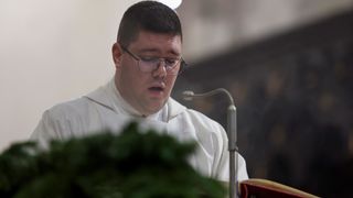 Nadbiskup Milan Zgrablić predvodio je misu na Božić u katedrali svete Stošije