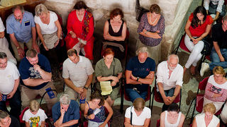 Hrvatska komorna filharmonija, Mak Grgić i Franko Božac u crkvi Sv. Donata, foto: L. Banić