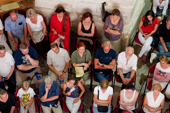 Hrvatska komorna filharmonija, Mak Grgić i Franko Božac u crkvi Sv. Donata, foto: L. Banić