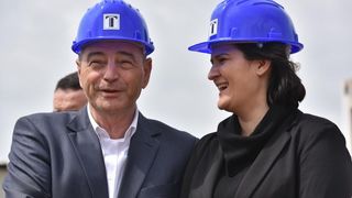 Biograd na Moru: Postavljen kamen temeljac za zabavni park Mirnovec. Foto: Dino Stanin/PIXSELL Biograd na Moru: Postavljen kamen temeljac za zabavni park Mirnovec. Foto: Dino Stanin/PIXSELL