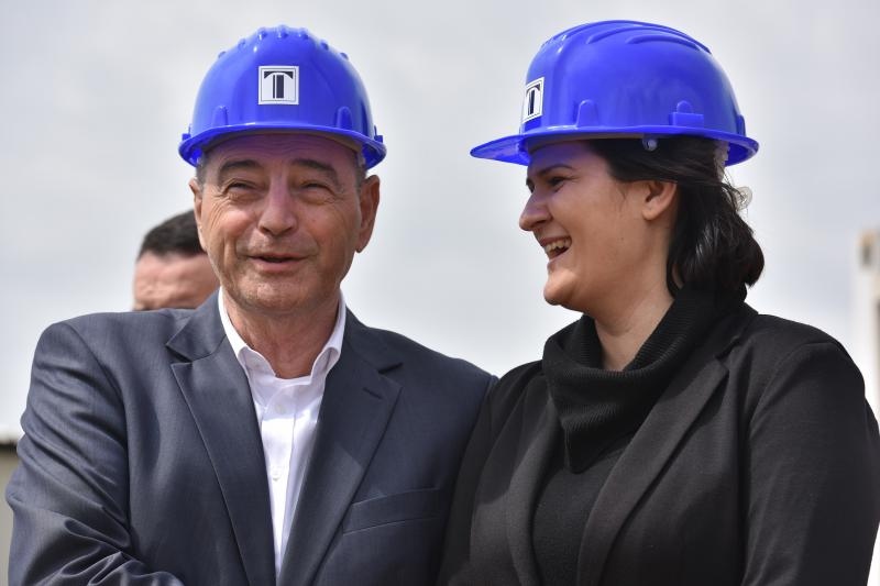 Biograd na Moru: Postavljen kamen temeljac za zabavni park Mirnovec. Foto: Dino Stanin/PIXSELL Biograd na Moru: Postavljen kamen temeljac za zabavni park Mirnovec. Foto: Dino Stanin/PIXSELL