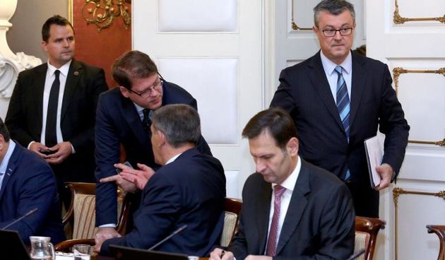 Vlada RH na 41. sjednici je, uz ostalo, usvojila odgovor Republike Hrvatske na Pismo sluzbene obavijesti Europske komisije od 17. lipnja 2016. godine, u vezi sa slobodom kretanja kapitala. Tihomir Oreskovic. Photo: Patrik Macek/PIXSELL