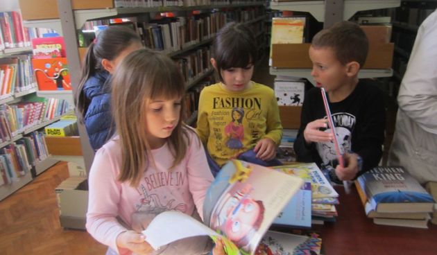 Biogradski mališani se po prvi put susreli s knjižnicom