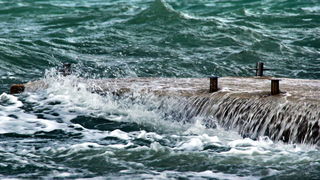 Olujno jugo u Zadru, nedjelja 6. prosinca 2020. godine