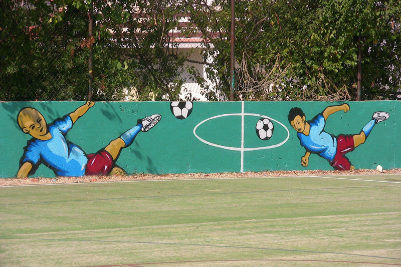 Nogometno igralište u Kukljici – prije i poslije