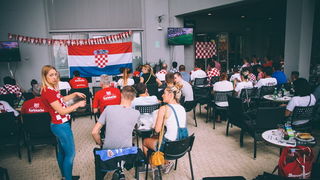 Euro 2016: Utakmica između Hrvatske i Češke gledala se u brojnim zadarskim lokalima i kafićima.