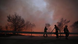 Tučepi: Požar se širi, zahvatio ranč i kuće, vatrogasci u akciji