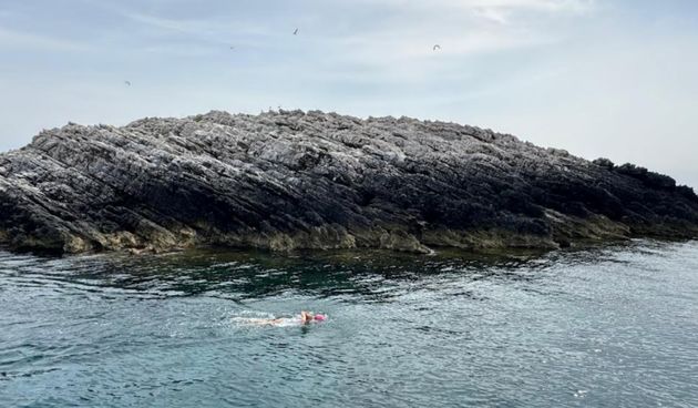 Dina Levačić zaplivala oko Glavata!