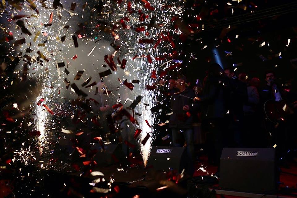 Spektakularni doček Nove 2017. godiner u Viru
