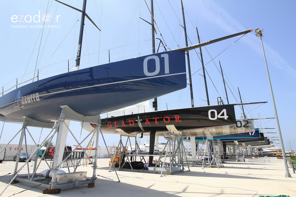 U marinu Dalmacija stigle jedrilice sudionice regate TP52 Super Series