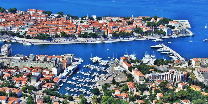 Zadar iz zraka Zadar iz zraka