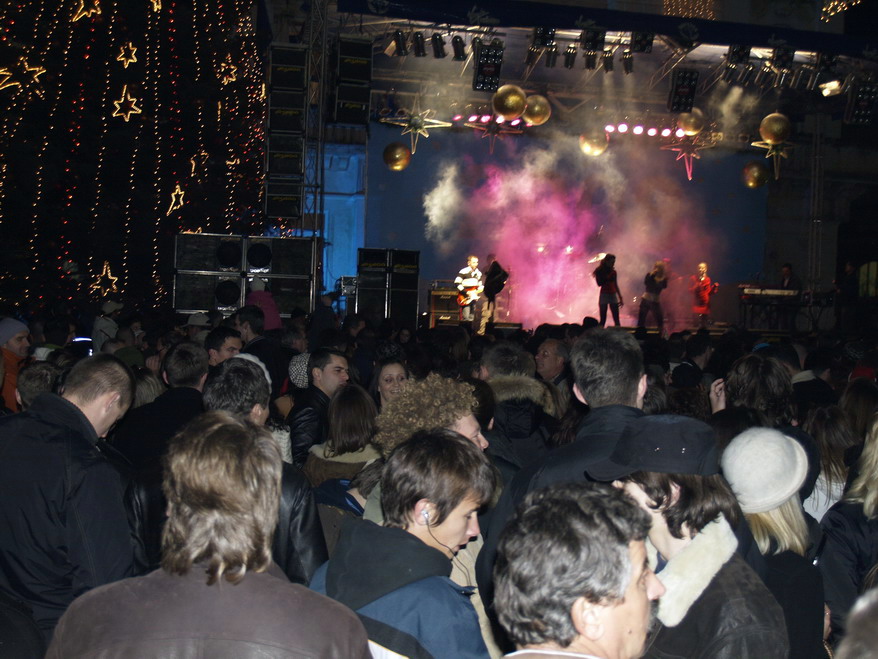 Docek 2008. na Narodnom trgu Docek 2008. na Narodnom trgu