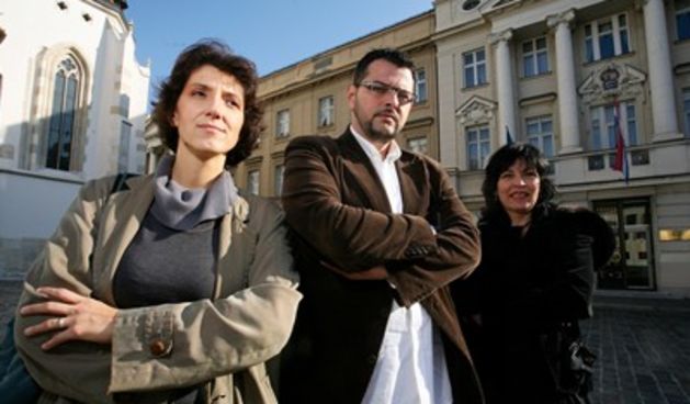 Maja Sever, Robert Zuber i Lela Knežević (foto: D.Tadić CROPIX)