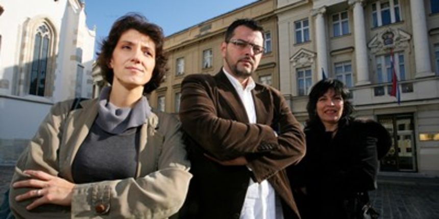 Maja Sever, Robert Zuber i Lela Knežević (foto: D.Tadić CROPIX)