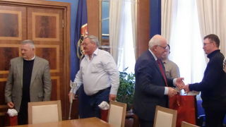 Zadarski barkajoli u vijećnici